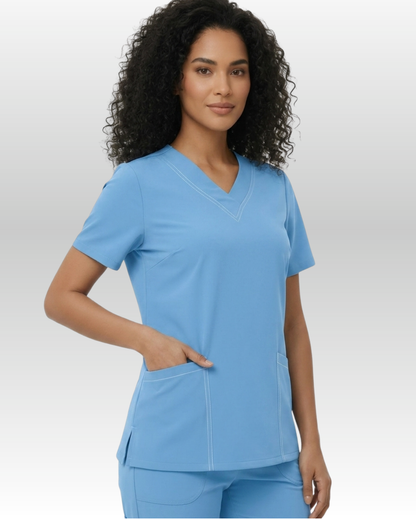 Top Pespunte Mujer | 3 Pockets