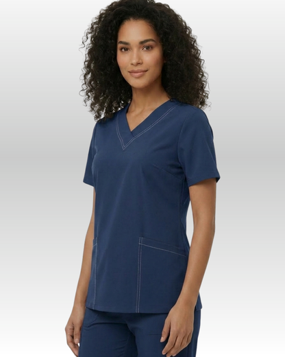 Top Pespunte Mujer | 3 Pockets