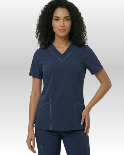 Top Pespunte Mujer | 3 Pockets