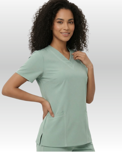 Top Pespunte Mujer | 3 Pockets