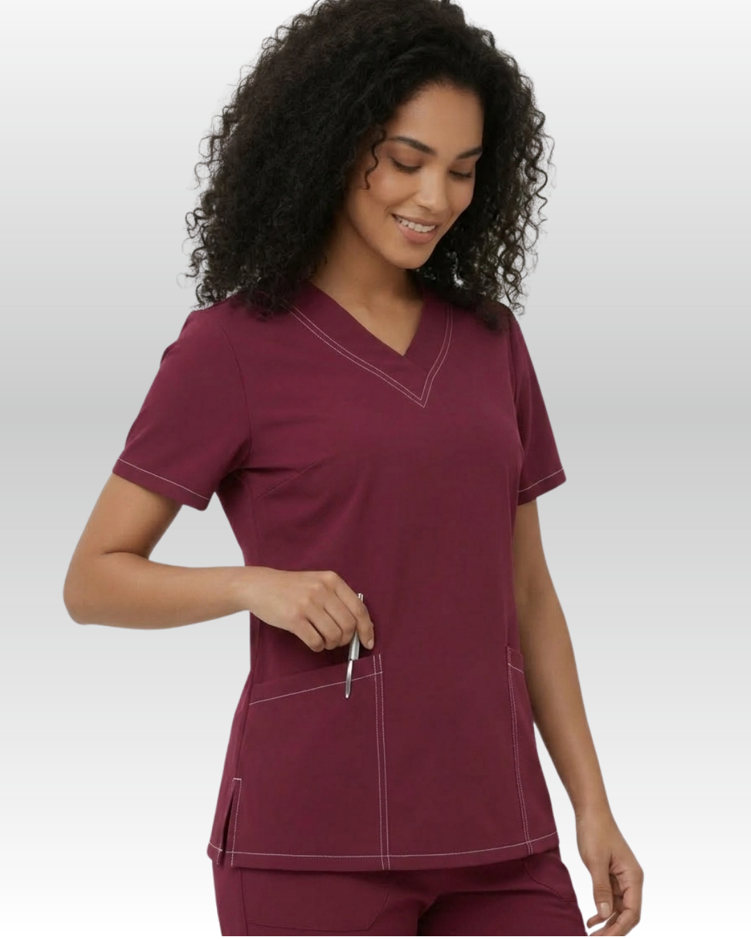 Top Pespunte Mujer | 3 Pockets