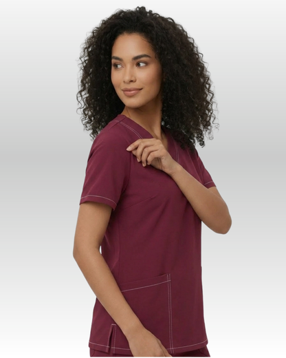 Top Pespunte Mujer | 3 Pockets
