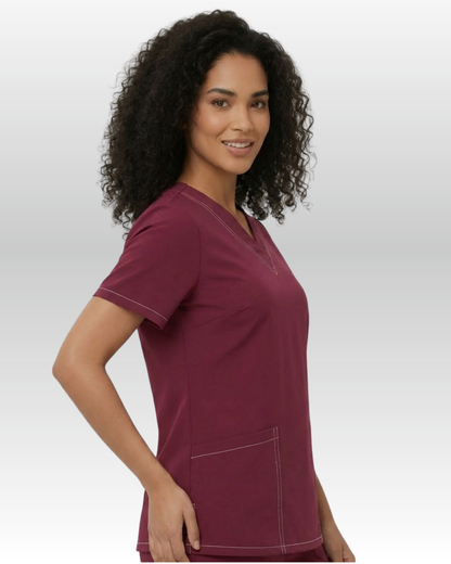 Top Pespunte Mujer | 3 Pockets