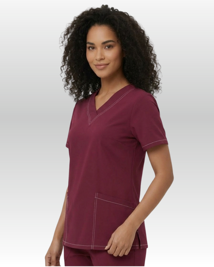 Top Pespunte Mujer | 3 Pockets
