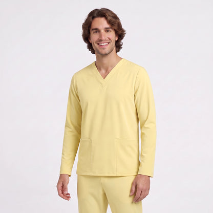 Top Manga Larga Hombre | 2 Pockets