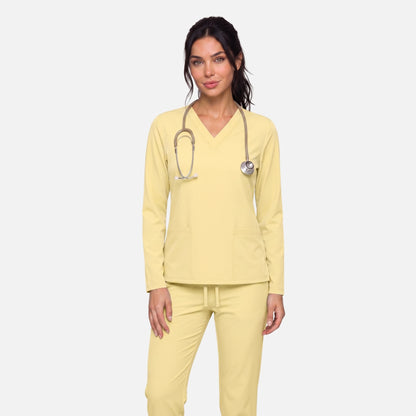Top Manga Larga Mujer | 2 Pockets