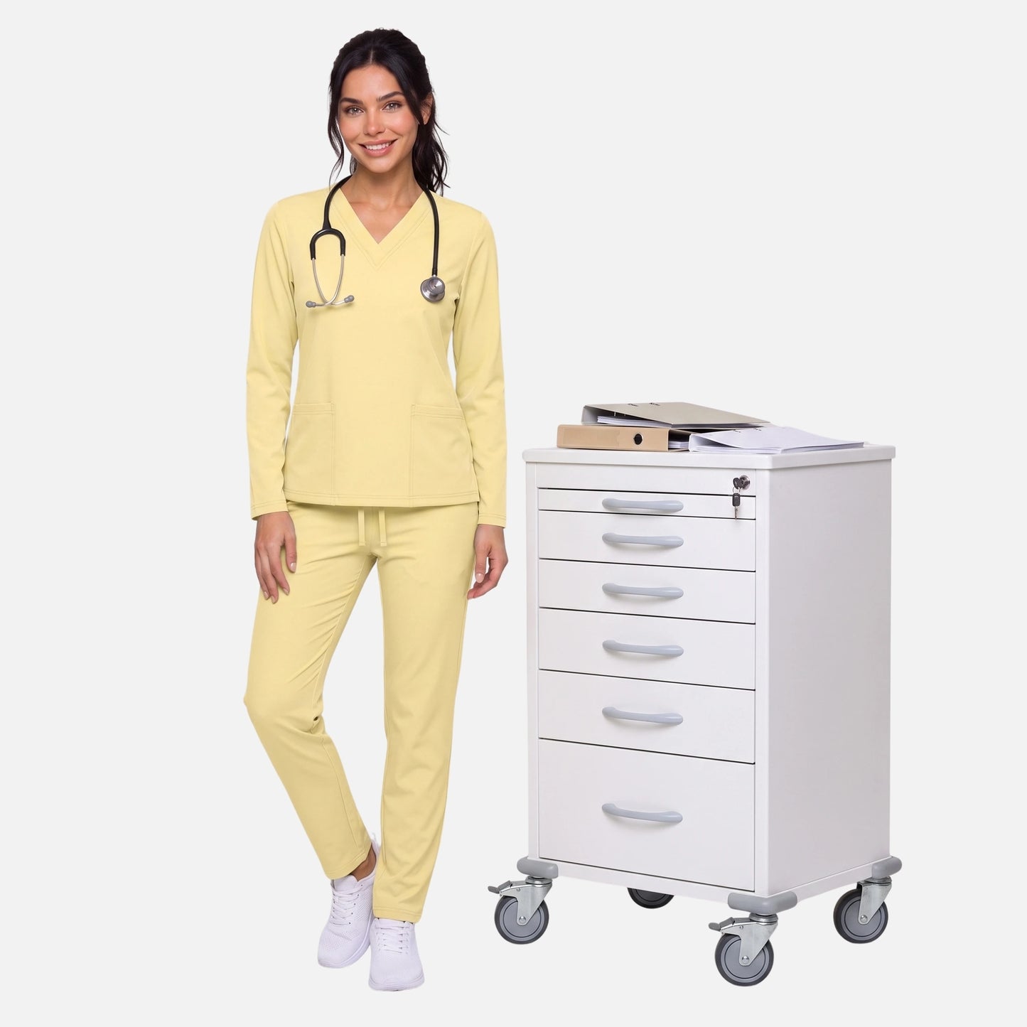 Top Manga Larga Mujer | 2 Pockets