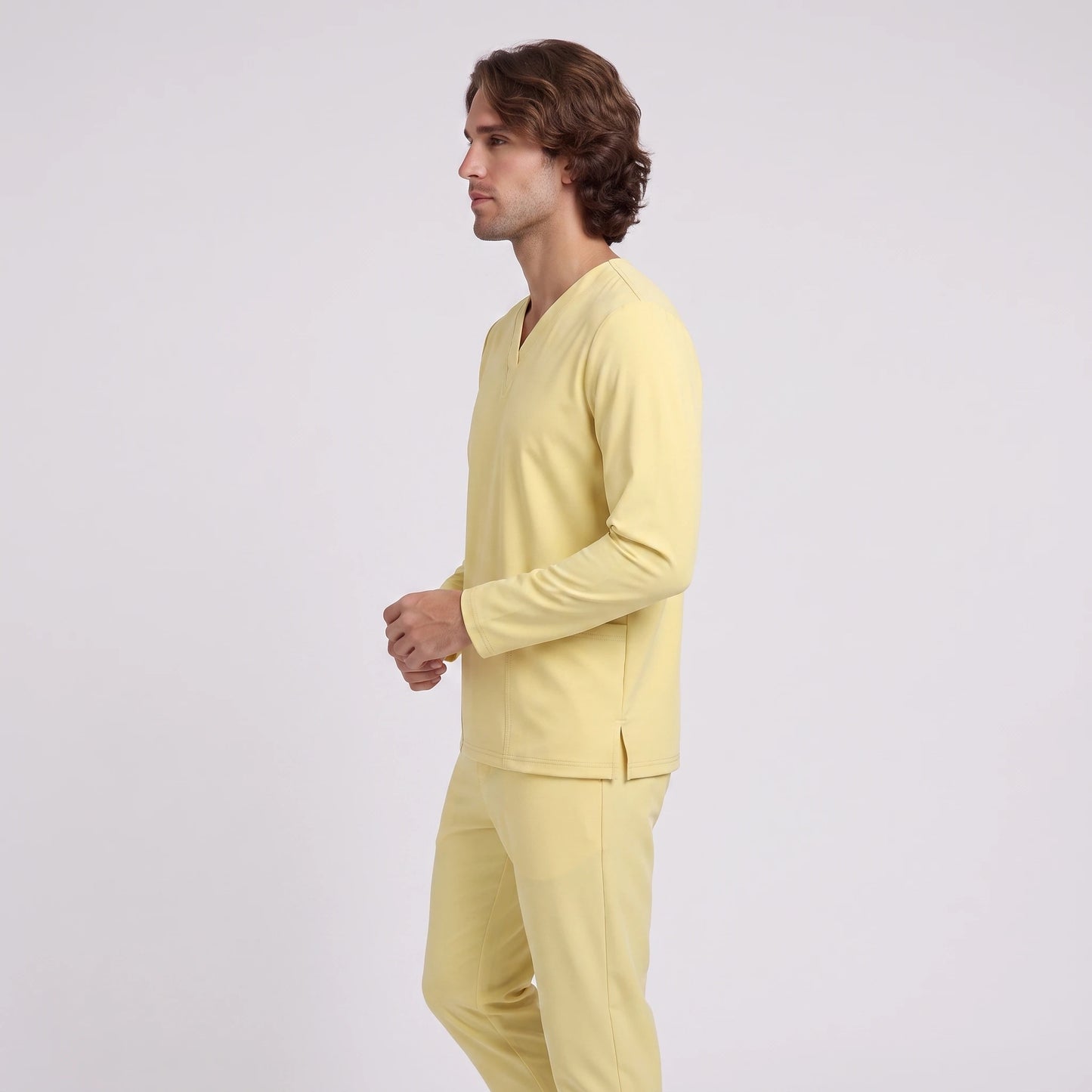 Top Manga Larga Hombre | 2 Pockets