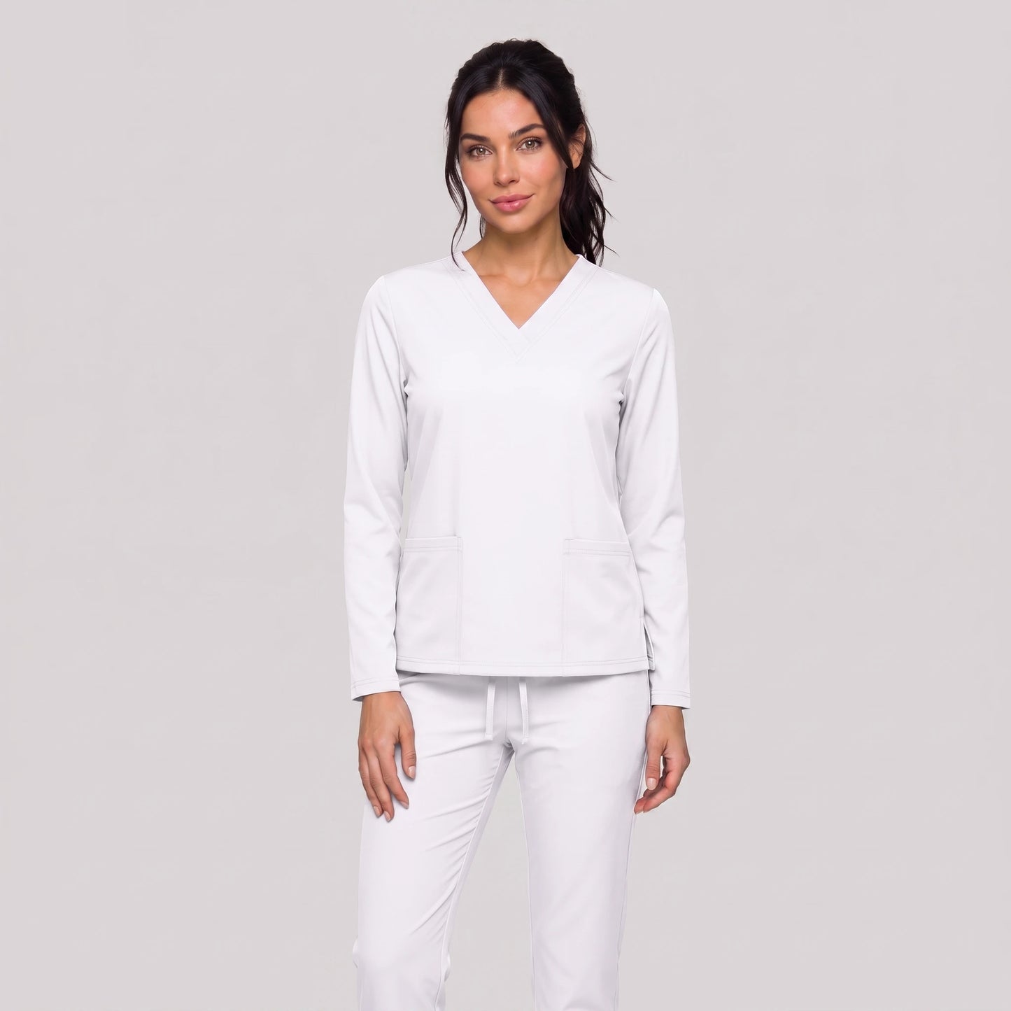 Top Manga Larga Mujer | 2 Pockets