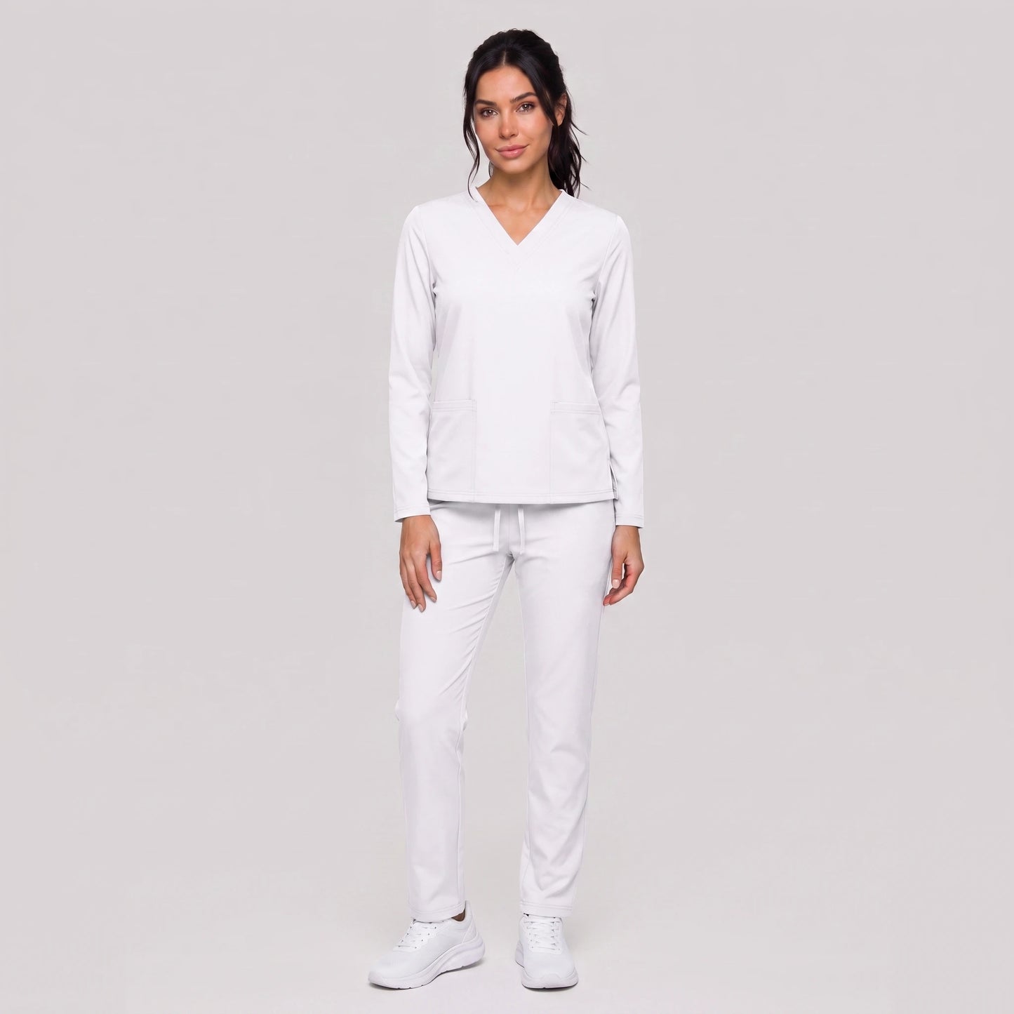 Top Manga Larga Mujer | 2 Pockets