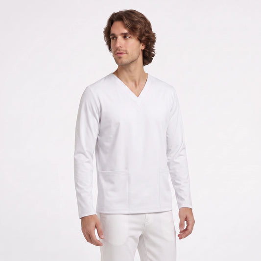 Top Manga Larga Hombre | 2 Pockets