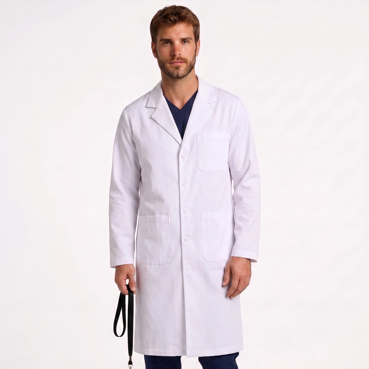 Bata Larga Essential Hombre | 3 Pockets