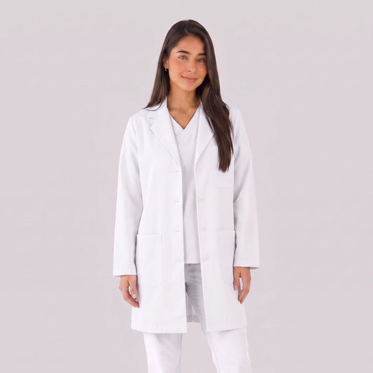 Bata Corta Essential Mujer | 3 Pockets