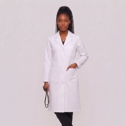 Bata Larga Essential Mujer | 3 Pockets
