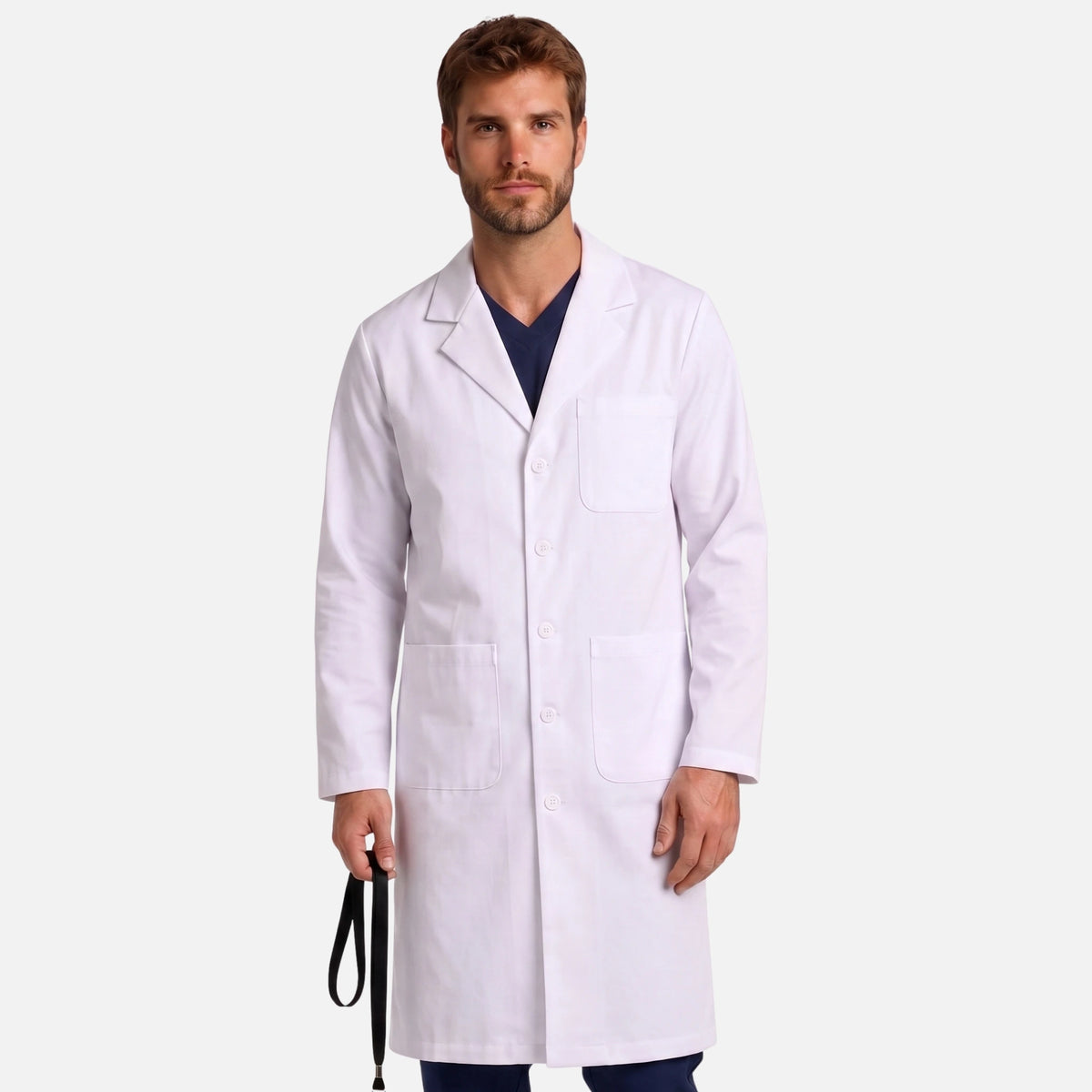 Bata Larga Essential Hombre | 3 Pockets