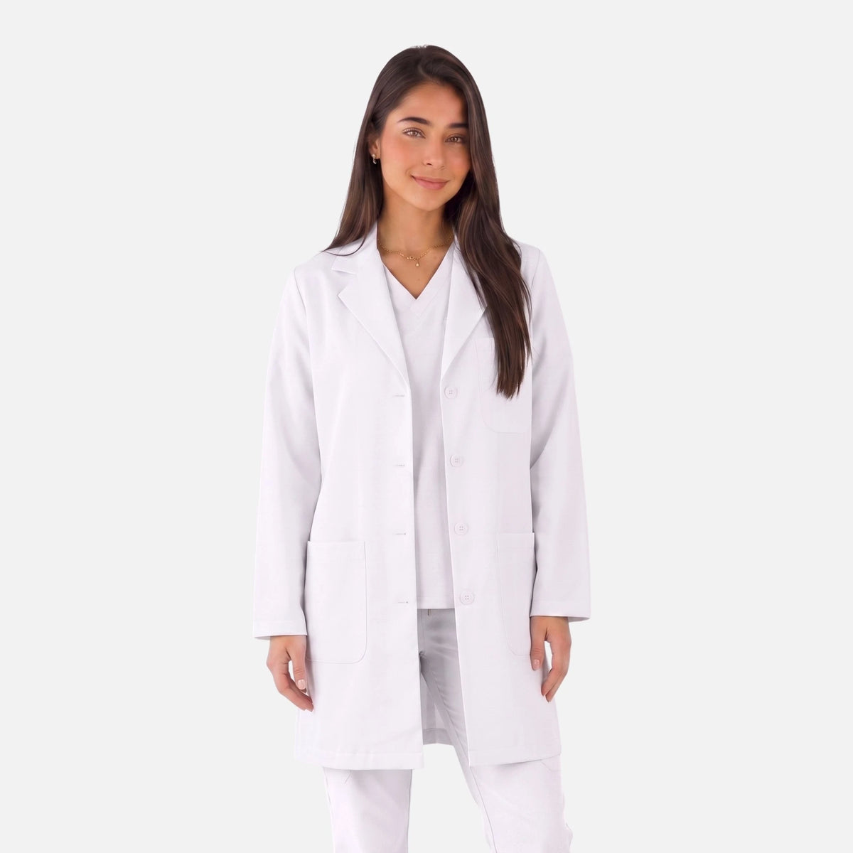 Bata Corta Essential Mujer | 3 Pockets