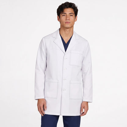 Bata Corta Pespunte Hombre | 3 Pockets