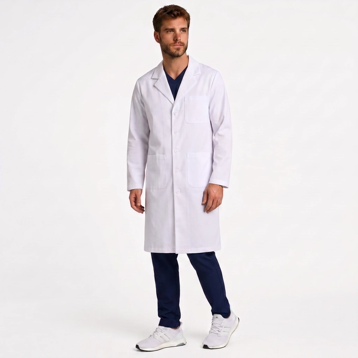 Bata Larga Essential Hombre | 3 Pockets