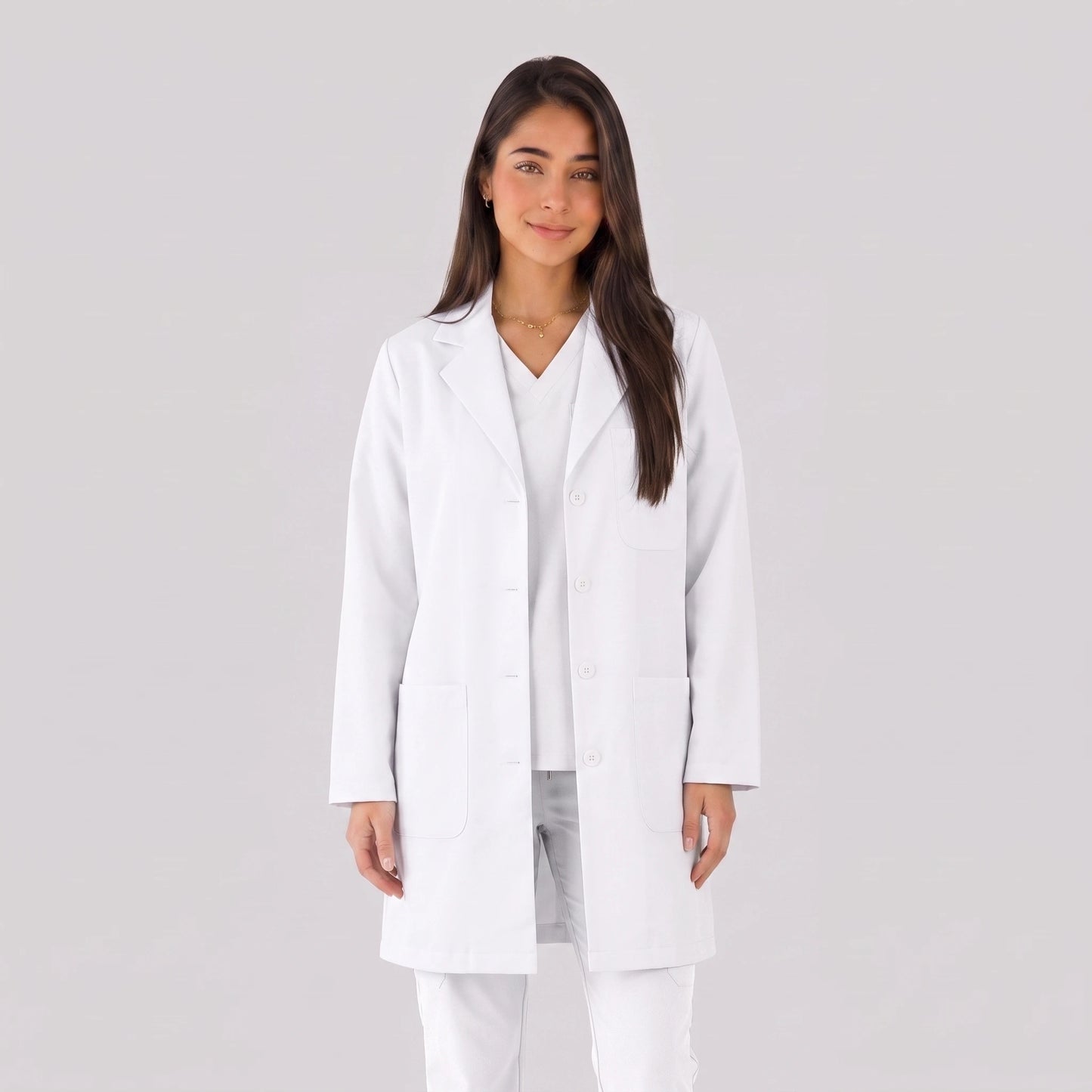 Bata Corta Essential Mujer | 3 Pockets