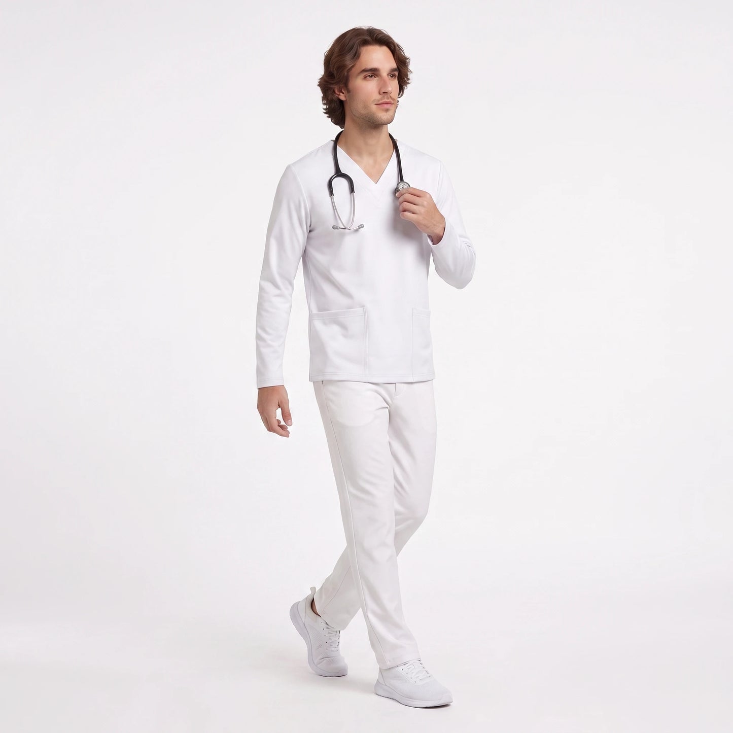 Top Manga Larga Hombre | 2 Pockets