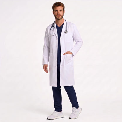 Bata Larga Essential Hombre | 3 Pockets