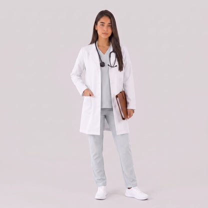 Bata Corta Essential Mujer | 3 Pockets