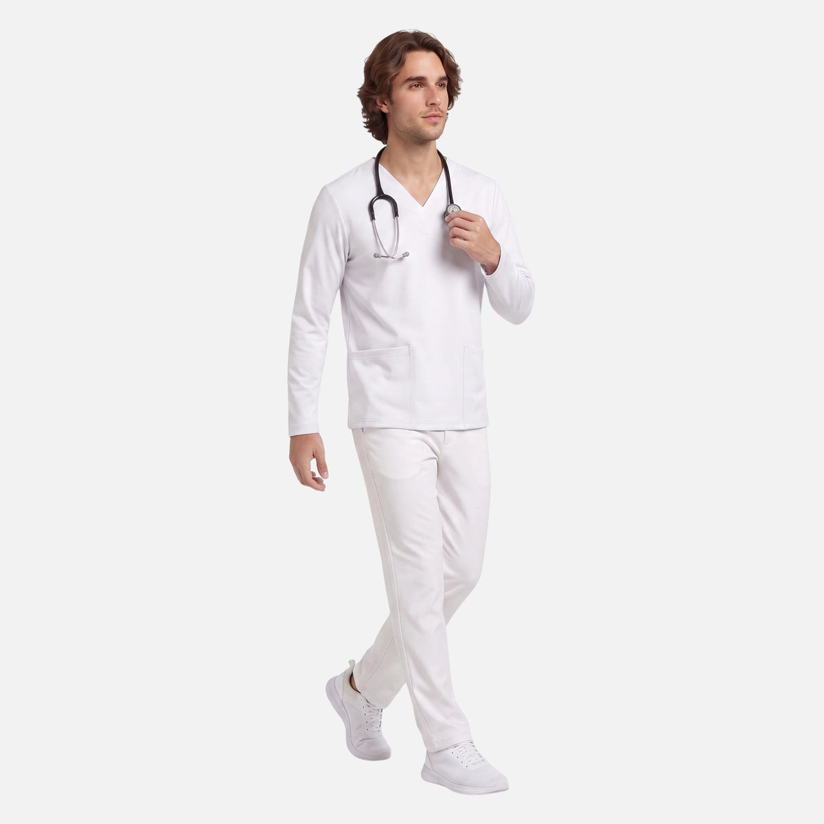 Top Manga Larga Hombre | 2 Pockets