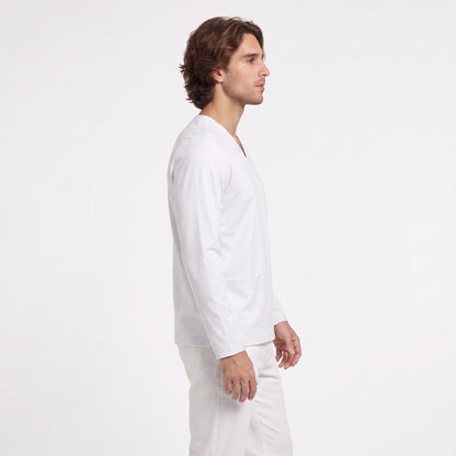 Top Manga Larga Hombre | 2 Pockets
