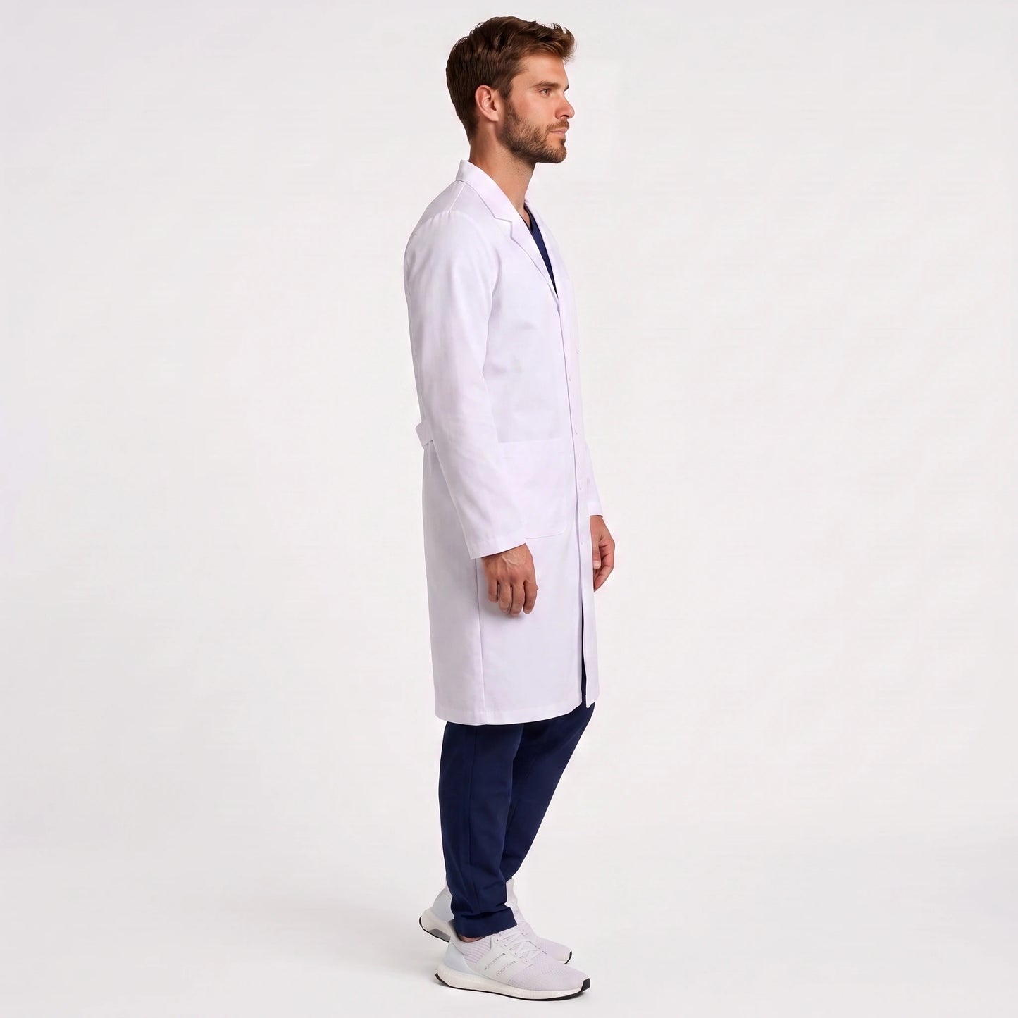 Bata Larga Essential Hombre | 3 Pockets