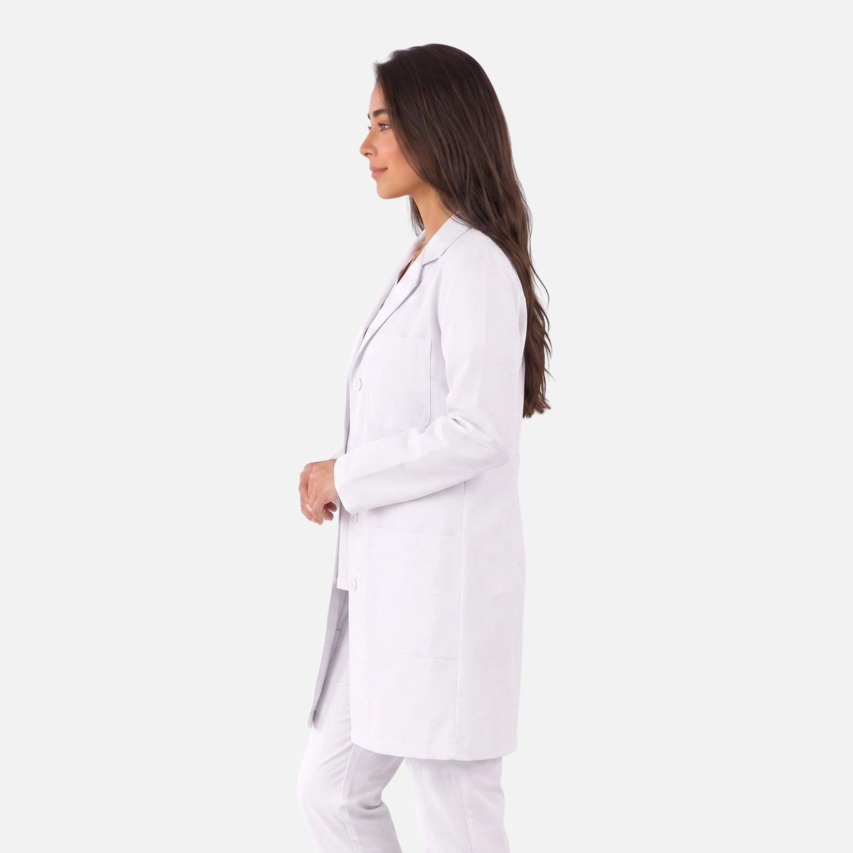 Bata Corta Essential Mujer | 3 Pockets