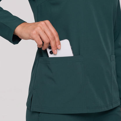 Top Manga Larga Mujer | 2 Pockets