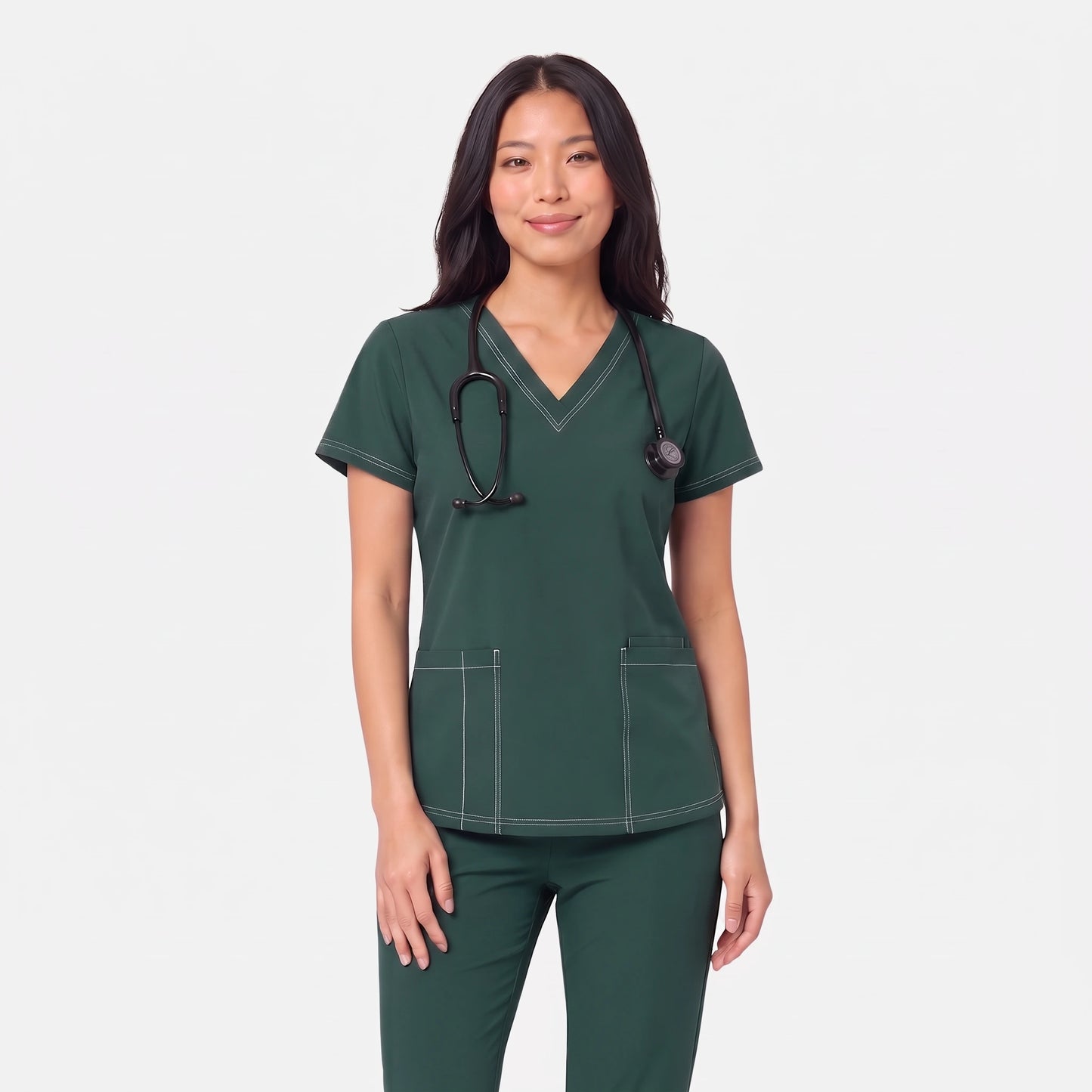 Top Pespunte Mujer | 3 Pockets