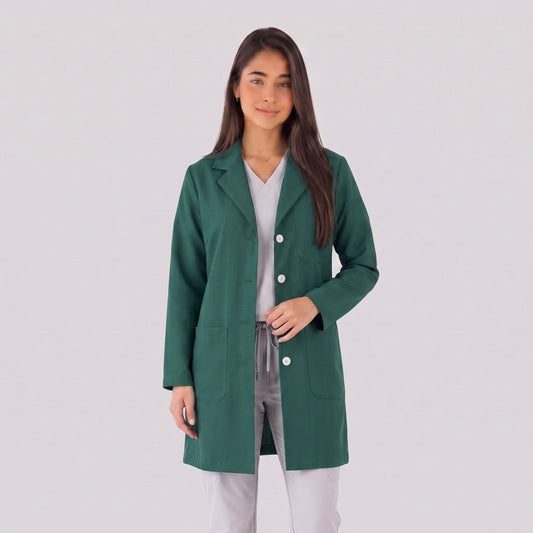 Bata Corta Essential Mujer | 3 Pockets
