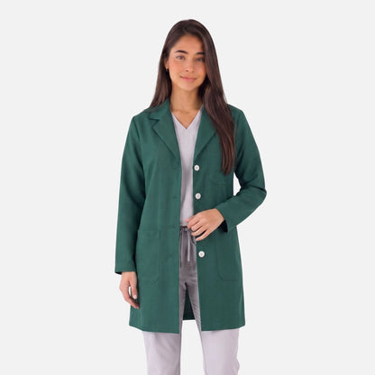 Bata Corta Essential Mujer | 3 Pockets
