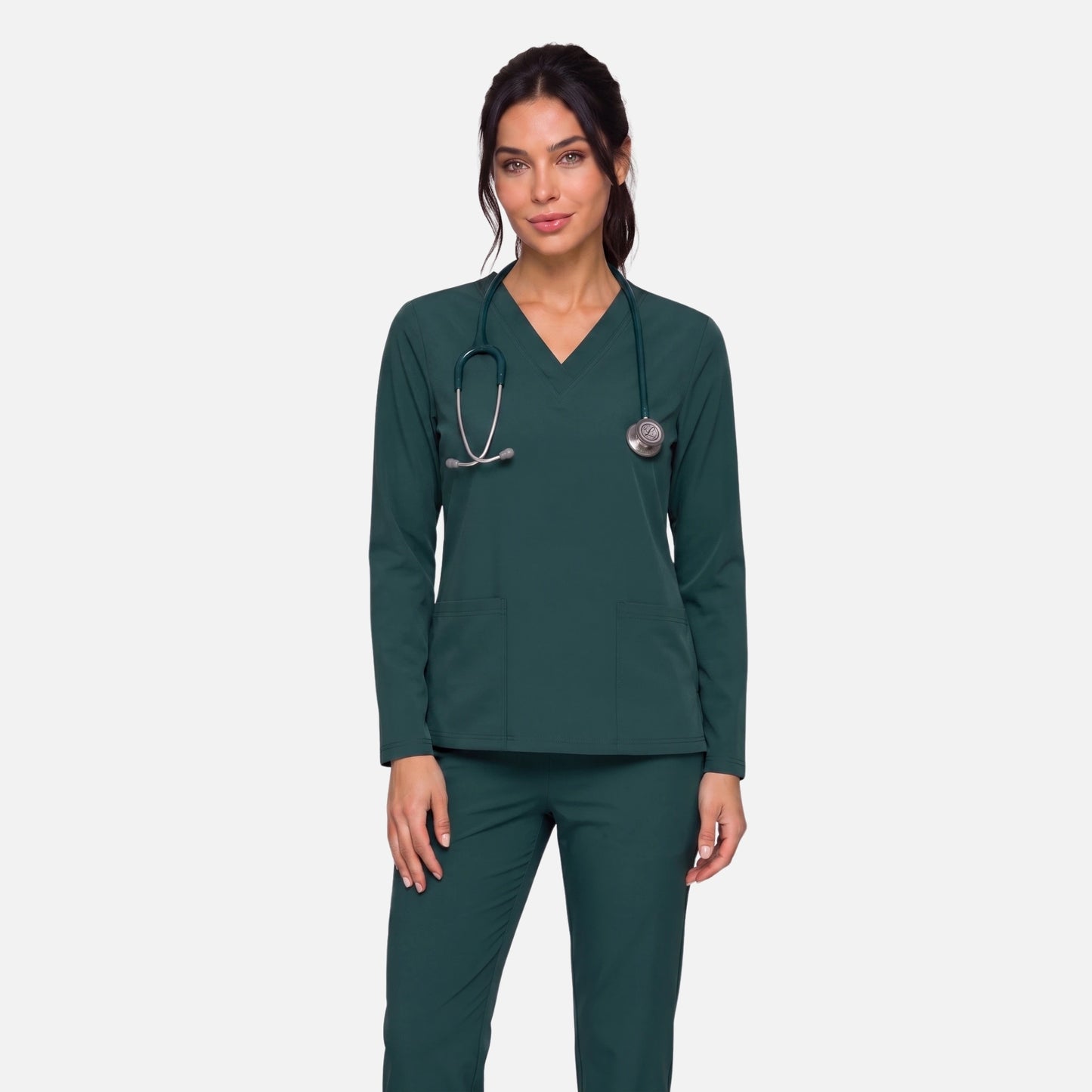 Top Manga Larga Mujer | 2 Pockets
