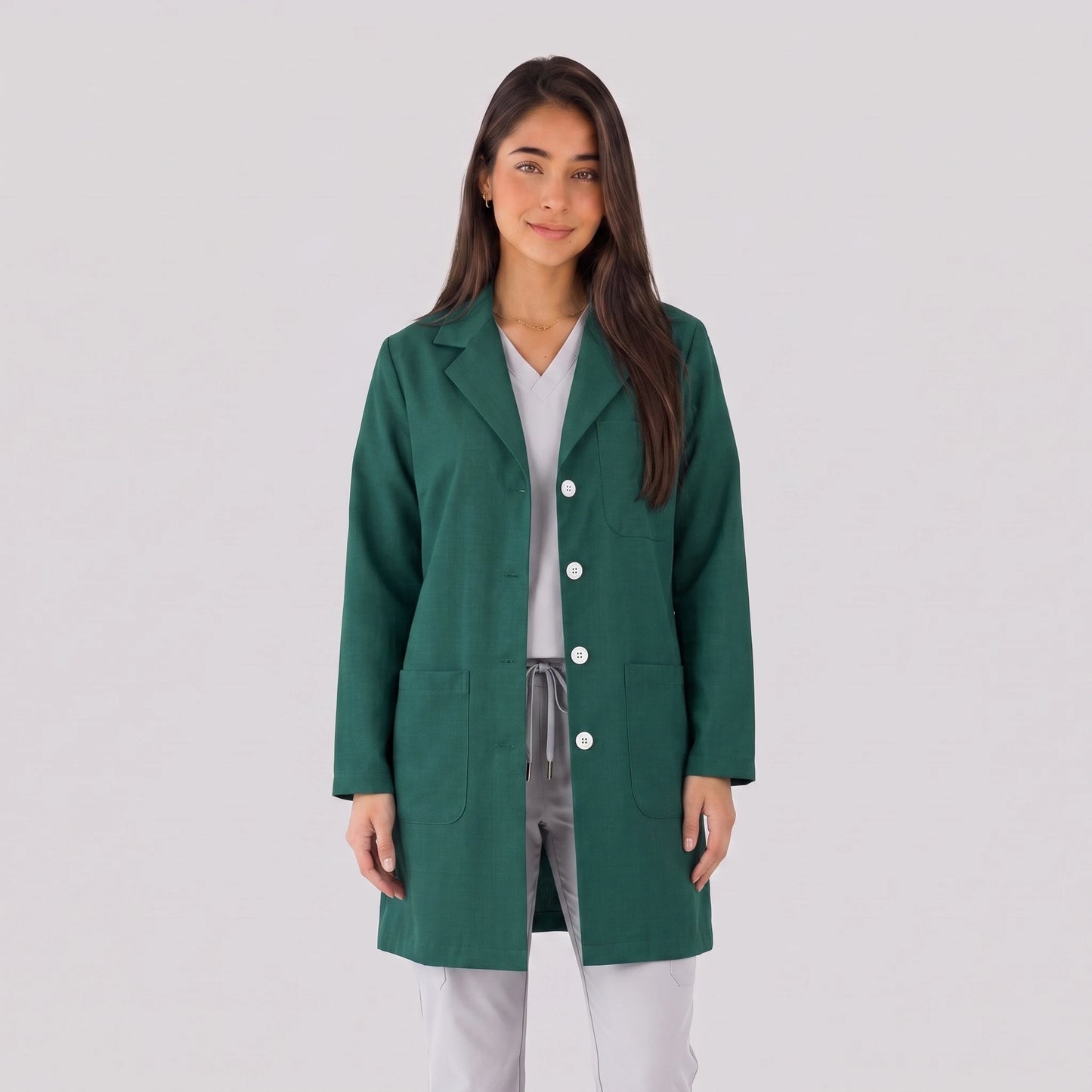 Bata Corta Essential Mujer | 3 Pockets