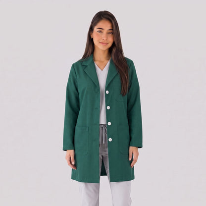 Bata Corta Essential Mujer | 3 Pockets