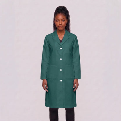 Bata Larga Essential Mujer | 3 Pockets