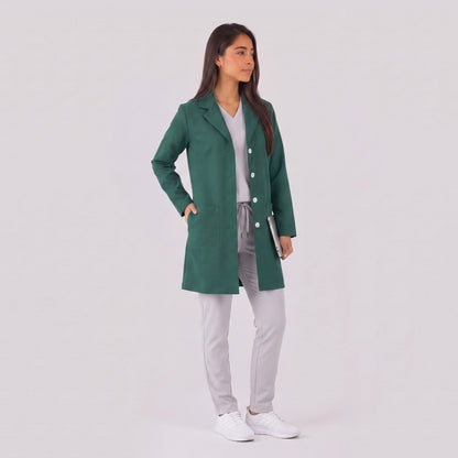 Bata Corta Essential Mujer | 3 Pockets