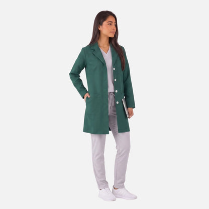 Bata Corta Essential Mujer | 3 Pockets