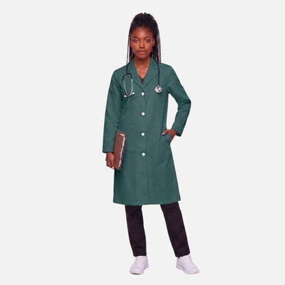 Bata Larga Essential Mujer | 3 Pockets