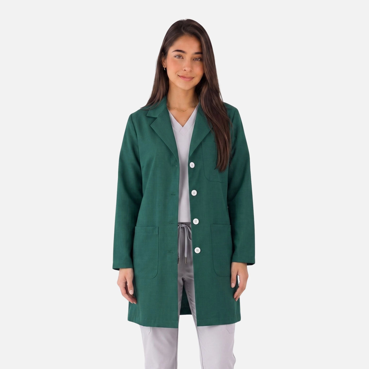 Bata Corta Essential Mujer | 3 Pockets