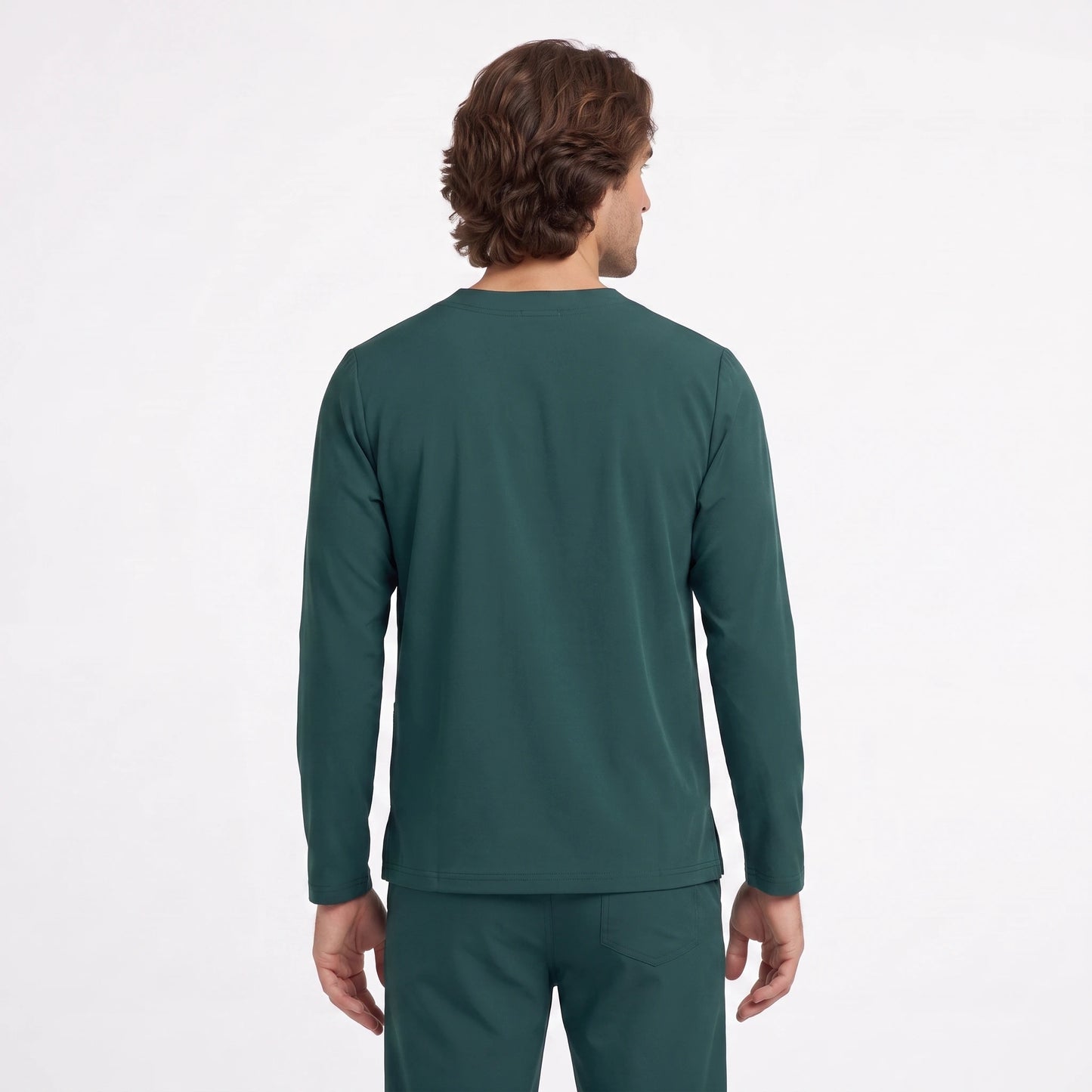Top Manga Larga Hombre | 2 Pockets