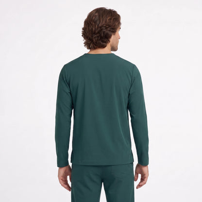 Top Manga Larga Hombre | 2 Pockets