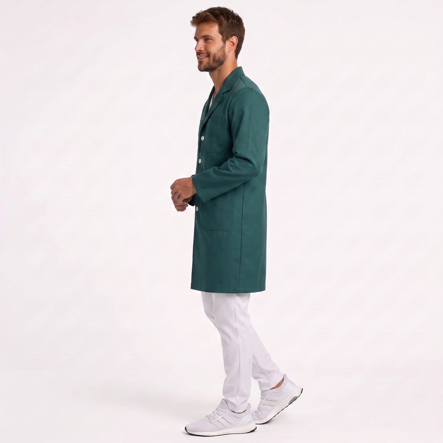 Bata Larga Essential Hombre | 3 Pockets