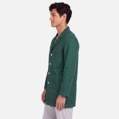 Bata Corta Pespunte Hombre | 3 Pockets