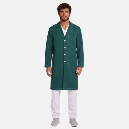 Bata Larga Pespunte Hombre | 3 Pockets