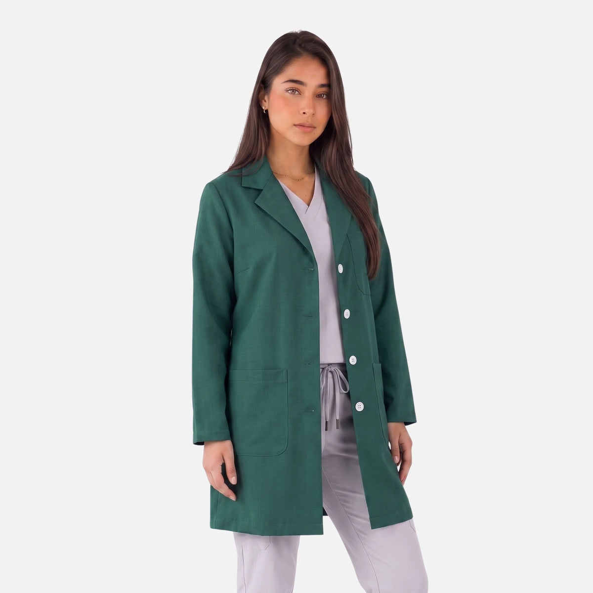 Bata Corta Essential Mujer | 3 Pockets