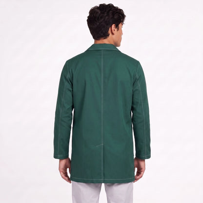 Bata Corta Pespunte Hombre | 3 Pockets