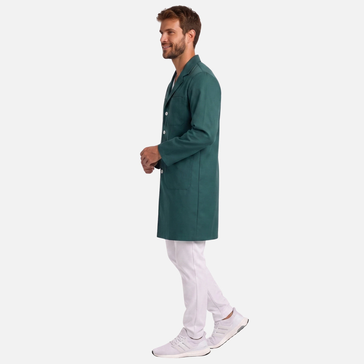 Bata Larga Essential Hombre | 3 Pockets
